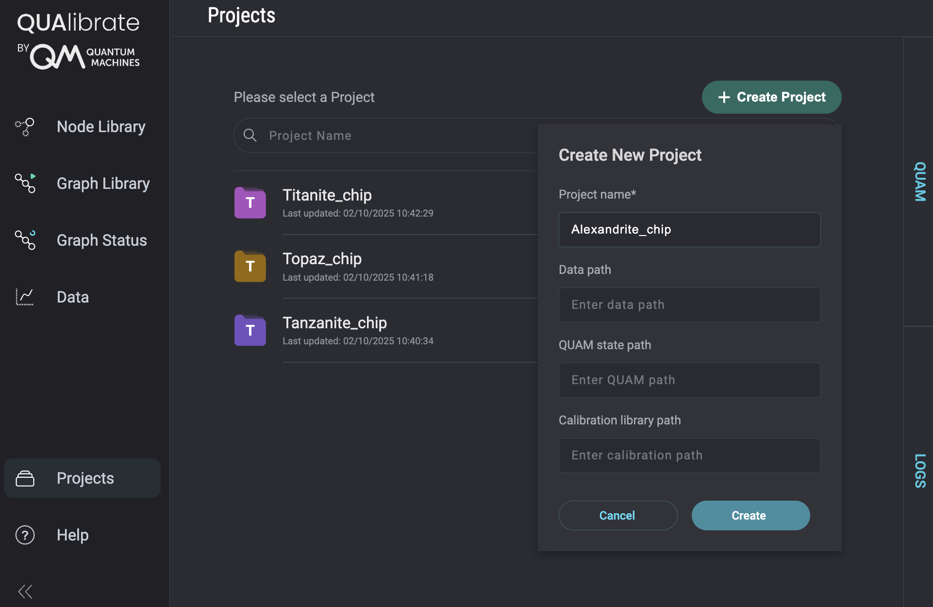 Projects Page placeholder